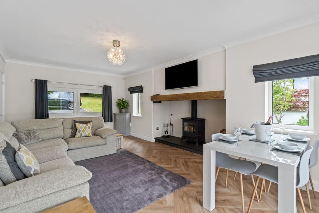 White Cottage Stunning Contemporary 2 Bedroom 2 Ensuite Annex With Hot Tub Plymouth Luaran gambar
