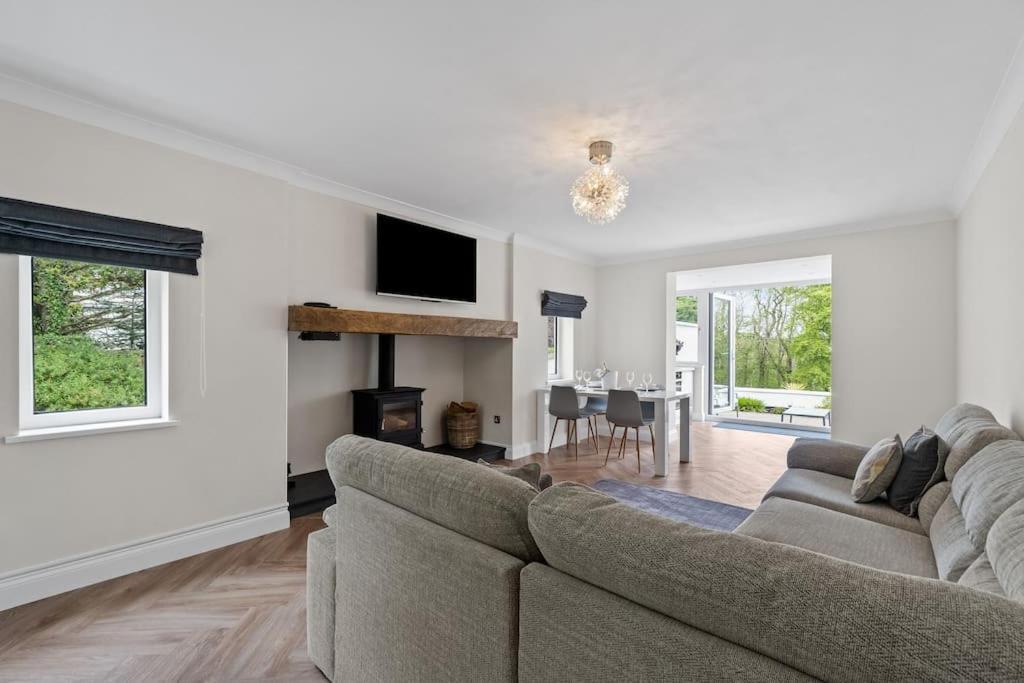 White Cottage Stunning Contemporary 2 Bedroom 2 Ensuite Annex With Hot Tub Plymouth Luaran gambar